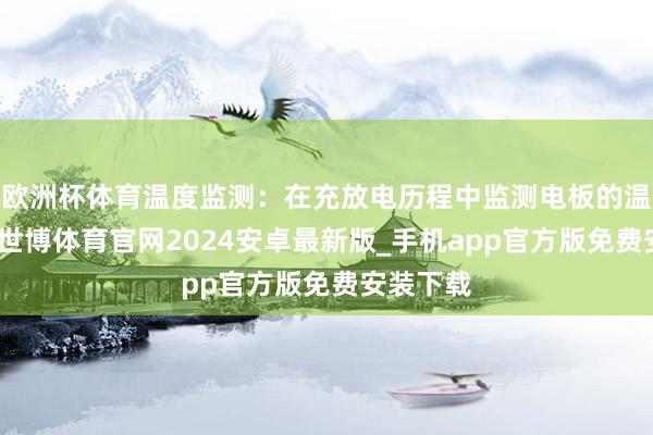 欧洲杯体育温度监测：在充放电历程中监测电板的温度变化-世博体育官网2024安卓最新版_手机app官方版免费安装下载